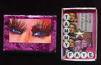 Tammy Faye Bakker Messner's image in a pocket shrine
